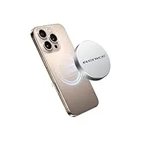 RENICE 2TB Magnetische External SSD liveSSD, USB3.2 Gen2x2, bis zu 2000MB/s Read, Ultra-kompaktes tragbares externes Solid State Drive, Zwei zusätzliche USBC-Anschlüsse