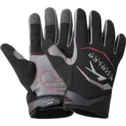 Kübler Arbeitshandschuhe 8001 schwarz/mittelgrau XL