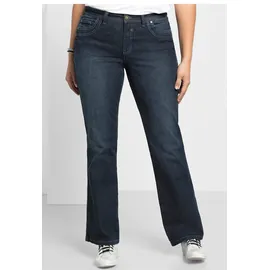 sheego Stretch-Jeans in dark blue denim), | Gr.: 96