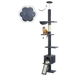 Pawz Road Deckenhoher Katzenbaumturm verstellbar