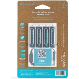 PaleBlue Mignon (AA)-Akku 1700 mAh 4 St.