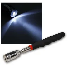 MC-POWER MCP 1533538 - Pick-Up Werkzeug mit Magnet und LED, Telekop 19-80 cm