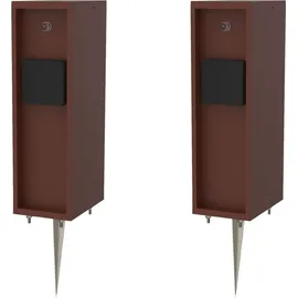 Novatool Gartensteckdose 2 St. Braun