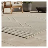 KADIMA DESIGN Küchenteppich Bohemian 200 x 290 cm Beige