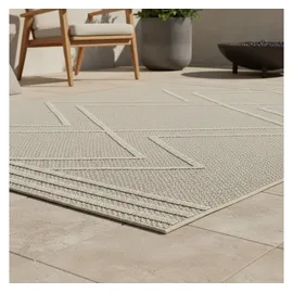 KADIMA DESIGN Küchenteppich Bohemian 200 x 290 cm Beige