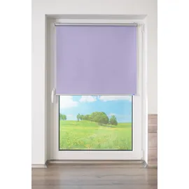 K-HOME Thermo Springrollo 55 x 150 cm Lavendel/weiß