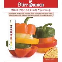 Dürr Samen Blockpaprika Bunte Mischung Blockpaprikasamen