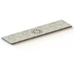 Abdeckboden für Schraubregal META COMPACT 1250 x 300mm verzinkt inkl. Schrauben