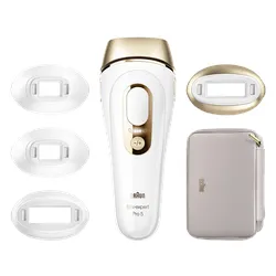 BRAUN PL5356 IPL Silk·expert Pro 5 Haarentfernung Weiß/Gold