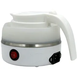 Faltbarer elektr. Wasserkocher 0,6L weiß