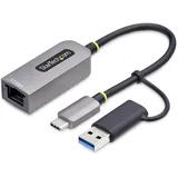 Startech USB-C auf USB-A Adapter 0,15 m Grau