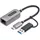 Startech USB-C auf USB-A Adapter 0,15 m Grau