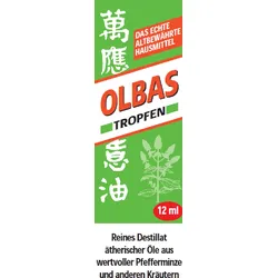 Olbas Tropfen äusserlich