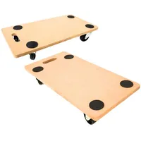 Proregal Transportroller Braun, 30x11.5x60 cm, Freizeit, Heimwerken, Handwerkzeuge