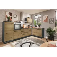 BASIC by Balculina Winkelküche Jazz L-Form 320 cm braun