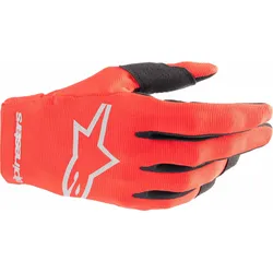 Alpinestars Radar Jugend Motocross Handschuhe, rot, Größe XS