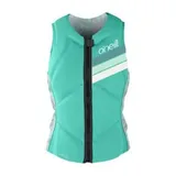O'Neill Womens Slasher Comp Impact Vest 4938EU - Opal/Mirage Tropical Oneill Womens Size - US 12