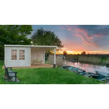 Palmako Gartenhaus Ella 5,54 x 3,40 m Weiß