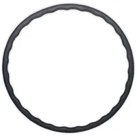 Elli Hoop® M+ - DAS ORIGINAL - Extra großer Hula Hoop Reifen (115 cm Durchmesser), Curvy Gymnastikreifen zum Abnehmen, Fitness für Anfänger & Fortgeschrittene mit großem Bauchumfang [1,5 kg]