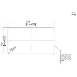 Blanco Andano 500/180-U links Edelstahl Seidenglanz + Handbetätigung + InFino