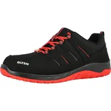 ELTEN MADDOX W black-red Low ESD S3, Gr. 42 - schwarz