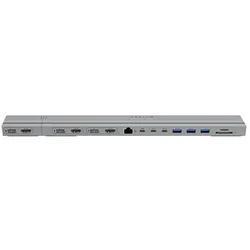 Targus HYPER HD156-GL Notebook Dockingstation   USB-C® Power Delivery, integrierter Kartenleser