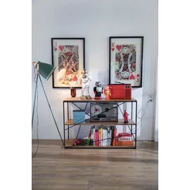 SIT Möbel Bücherregal 120 x 40 x 82 cm Schwarz
