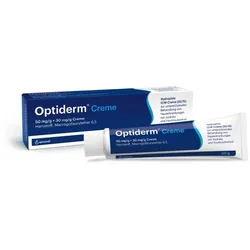 Optiderm Creme bei Juckreiz und trockener Haut 50 g Creme