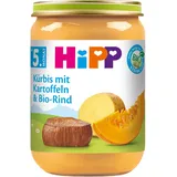 HiPP Kürbis mit Kartoffeln und Bio-Rind ab dem 5. Monat