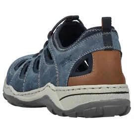 Rieker Herren Slipper Blau 46