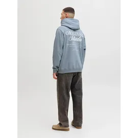 JACK & JONES Hoodie mit Print Grau 62