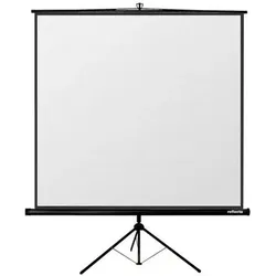 Reflecta Crystal Line 180x180 cm Stativ Leinwand
