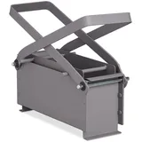 Relaxdays Papierbrikettpresse, Grau