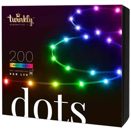 Twinkly Dots mit 200 LED, WLAN, IP44 Lichterketten RGB