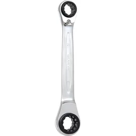 KS Tools 4 in 1 GEARplus umschaltbar Doppel-Ratschenringschlüssel 21x22x24x27 mm