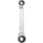 KS Tools 4 in 1 GEARplus umschaltbar Doppel-Ratschenringschlüssel 21x22x24x27 mm