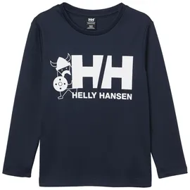HELLY HANSEN K Hh Tech Graphic Ls Top, navy 5