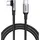 UGREEN USB-C auf USB-C 1 m Schwarz/Grau