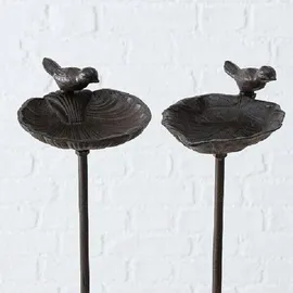 Boltze Vogeltränke Karla 20 x 14 x 98 cm Braun