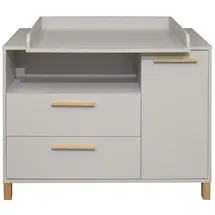 Mäusbacher Wickelkommode Ole Dekor Grau