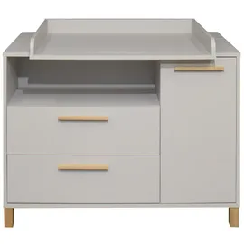 Mäusbacher Wickelkommode Ole Dekor Grau