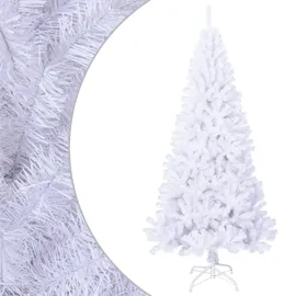 vidaXL Künstlicher Weihnachtsbaum mit Dicken Zweigen Weiß 180 cm