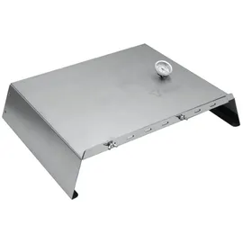 BBQ-Toro Feuerplatte verstellbar 48,5 - 79 x 42 x 12,3 cm Edelstahl silber