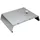 BBQ-Toro Feuerplatte verstellbar 48,5 - 79 x 42 x 12,3 cm Edelstahl silber