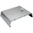 BBQ-Toro Feuerplatte verstellbar 48,5 - 79 x 42 x 12,3 cm Edelstahl silber