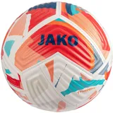 Jako Trainingsball Flow weiß/Fluo red/navy 4