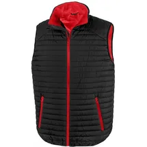 Result Genuine Recycled Thermoquilt Gilet Black/Red 3XL