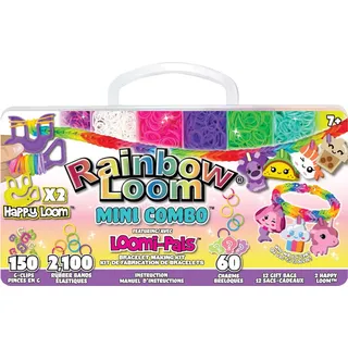 bandai s.a.s. Rainbow Loom® Loomi Pals Mini Combo Set