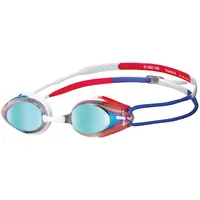 Arena Tracks Junior Mirror Anti-Fog Wettkampf Schwimmbrille Kinder, Schwimmbrille