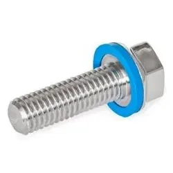 1581-M6-16-PL-E Edelstahl-Schrauben, Hygienic Design, niedriger Kopf